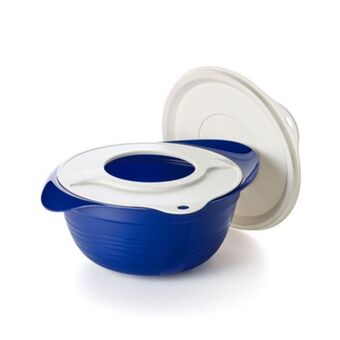 Tupperware Zestaw finezja duża miska do ciasta 3,5l z pokrywą + pokrywa wielofunkcyjna oferta