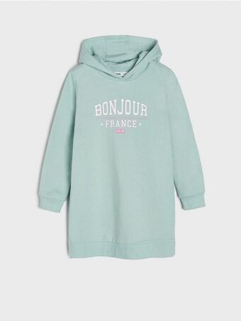 Sinsay Sukienka dresowa z kapturem oferta