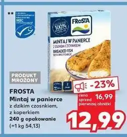 Stokrotka Mintaj w panierce z koperkiem oferta