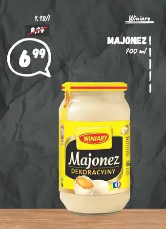 Wafelek Majonez dekoracyjny Winiary 700ml oferta