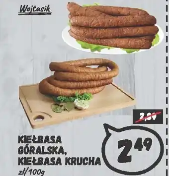 Wafelek Kiełbasa Góralska lub krucha 100g oferta