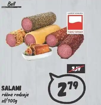 Wafelek Salami różne rodzaje 100g oferta