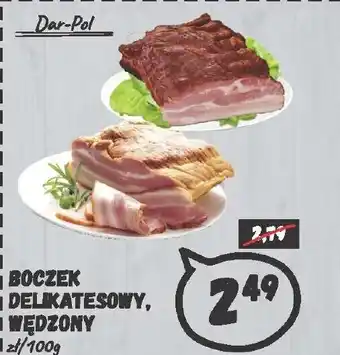 Wafelek Boczek delikatesowy wędzony 100g oferta