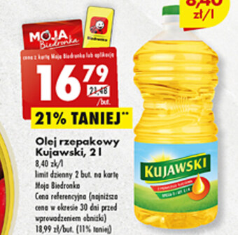 Biedronka Olej kujawski oferta