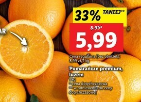 Lidl Pomarańcza oferta
