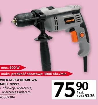 Selgros Wiertarka udarowa oferta