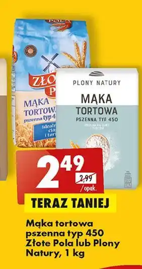 Biedronka Mąka extra pszenna typ 405 plony natury oferta