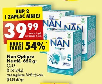Biedronka Mleko 4 nestle nan optipro oferta
