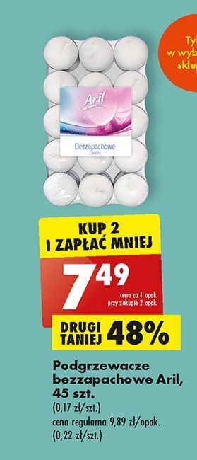 Biedronka Podgrzewacze bezzapachowe aril oferta