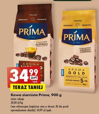 Biedronka Kawa cafe prima aroma intenso oferta