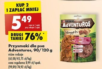 Biedronka Nuggets o smaku dzika purina adventuros oferta