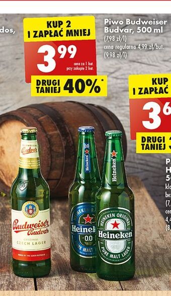 Biedronka Piwo budweiser oferta