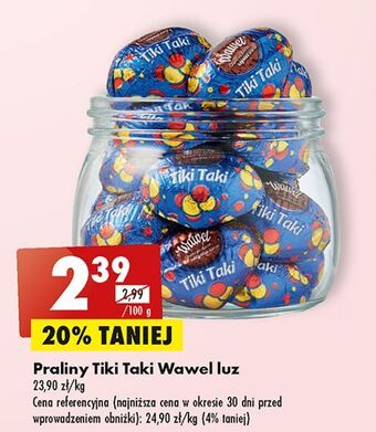 Biedronka Czekoladki wawel tiki-taki oferta