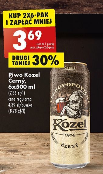 Biedronka Piwo kozel cerny oferta