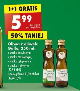 Biedronka Oliwa aromatyzowana trufla gallo oferta