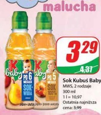 Dino Sok jabłko-gruszka kubuś baby oferta