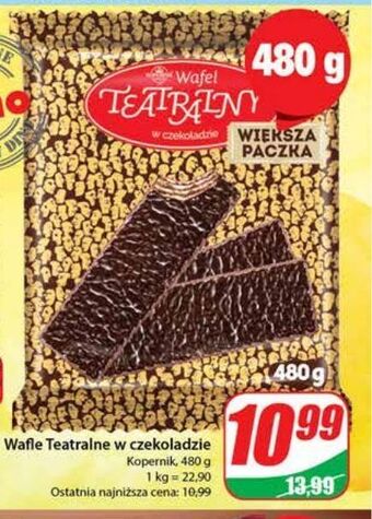 Dino Wafel teatralny czekoladowy kopernik oferta