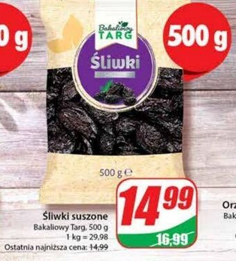Dino Śliwki suszone bakaliowy targ oferta