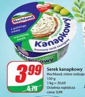 Dino Serek z ogórkiem i koperkiem hochland kanapkowy oferta