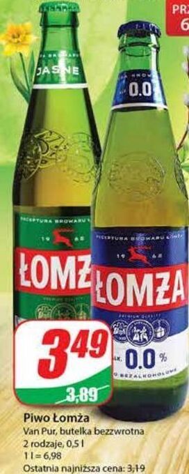 Dino Piwo łomża 0.0% oferta