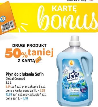 E.Leclerc Płyn do płukania fresh morning sofin complete care oferta
