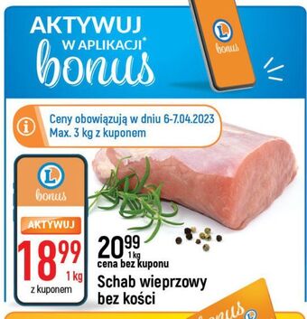 E.Leclerc Schab wieprzowy bez kości oferta