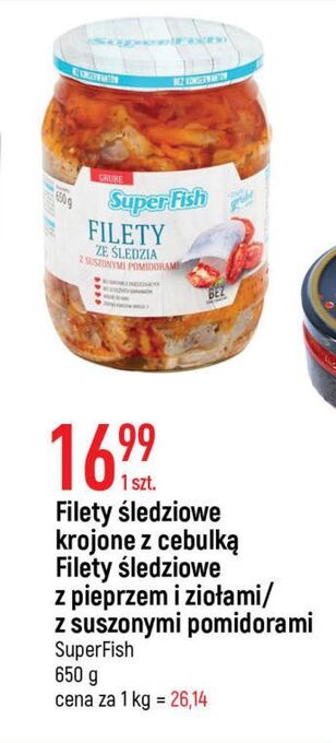 E.Leclerc Filety śledziowe z pieprzem i ziołami superfish oferta