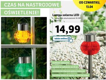 Lidl Lampa solarna led oferta