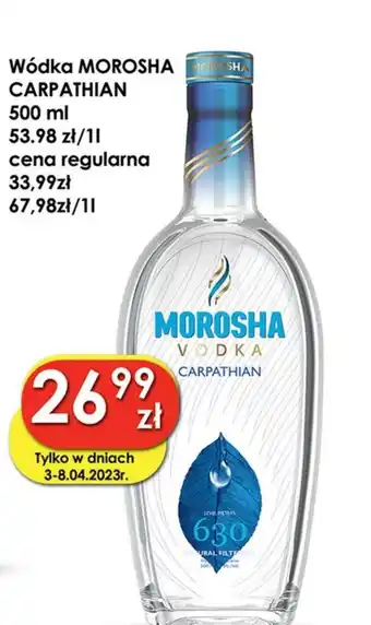 Prim Market Morosha Wódka Carpathian 500ml oferta