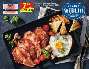 Biedronka Bekon w stylu angielskim 250g oferta