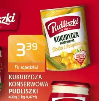 ABC Kukurydza konserwowa Pudliszki 400g oferta