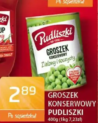 ABC Groszek konserwowy Pudliszki 400g oferta
