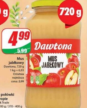 Dino Mus jabłkowy oferta