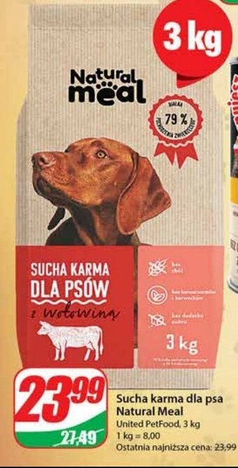 Dino Karma dla psa z wołowina oferta