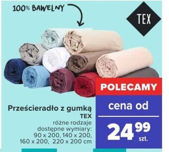 Carrefour Prześcieradło z gumką oferta