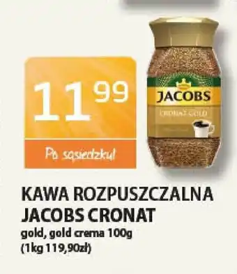 ABC Kawa rozpuszczalna Jacobs Cronat 100g oferta
