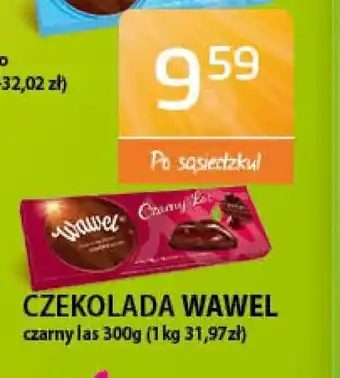 ABC Czekolada Wawel czarny las 300g oferta