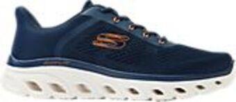 Deichmann Granatowe sneakersy męskie skechers z memory foam oferta