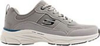 Deichmann Szare sneakersy męskie skechers z wkładką memory foam oferta