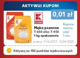 Kaufland Mąka pszenna tortowa typ 450 oferta