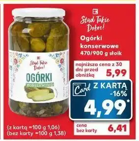 Kaufland Ogorki konserwowe oferta