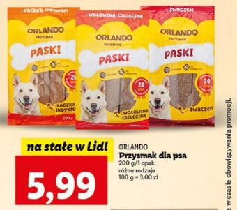 Lidl Paski z kaczką orlando oferta