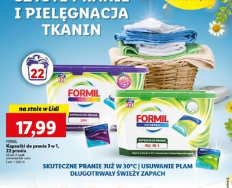 Lidl Kapusłki do prania universal formil oferta