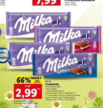 Lidl Czekolada milka oreo oferta