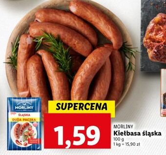 Lidl Kiełbasa śląska morliny oferta
