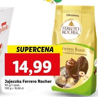 Lidl Jajka orzechowe ferrero rocher oferta