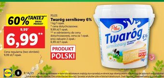 Lidl Twaróg sernikowy pilos oferta