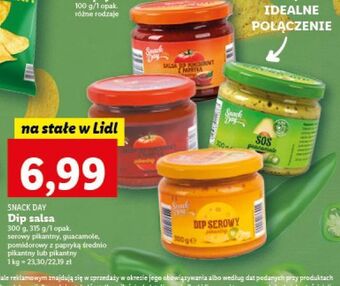 Lidl Sos guacamole snack day oferta