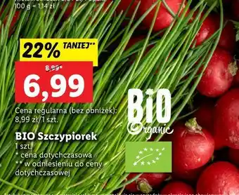 Lidl Szczypiorek bio oferta