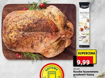 Lidl Kaczka faszerowana grzybami i kaszą 1kg oferta